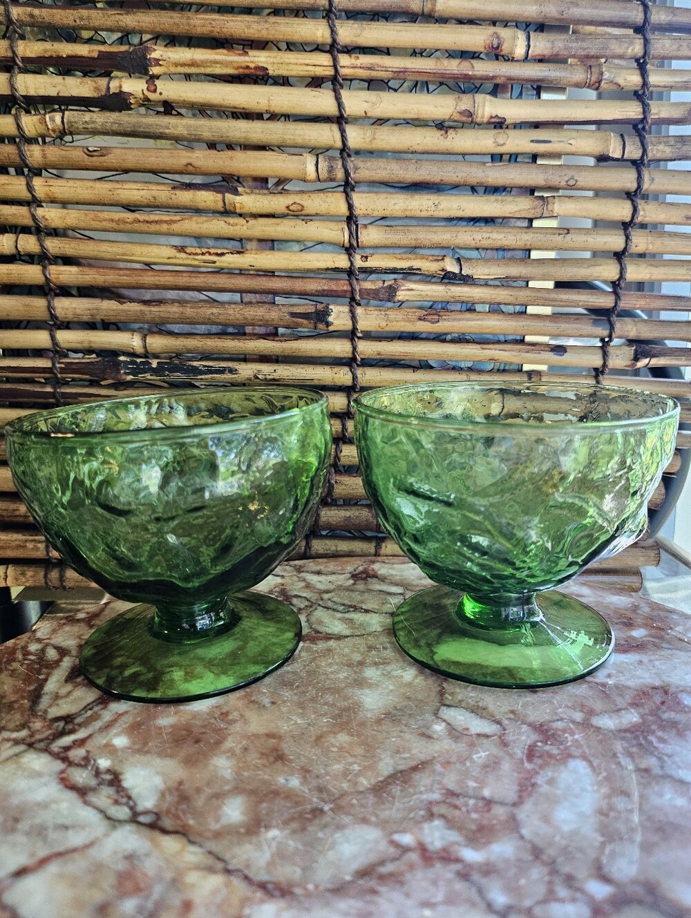 Morgantown Crinkle Goblets Set Of 2